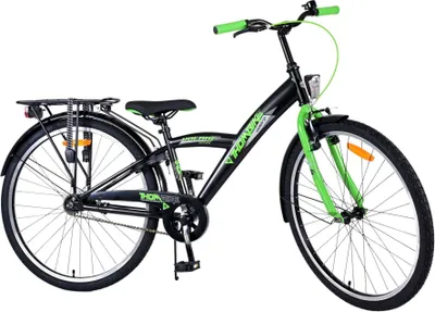 Produktbild von TPFSports Thombike Kinderfahrrad - Jungen - 26 Zoll - Rücktritt + Handbremse - Grün