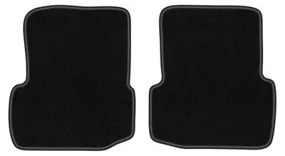Immagine prodotto di Tappetini posteriori in moquette per Ford Escort MK7 1995-2002 (hatchback/station wagon) – 2 pezzi, neri, su misura – Wielganizator LUX