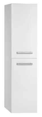 Productafbeelding van Aqualine VEGA Hoge kast met wasmand, 40x150x31 cm, wit