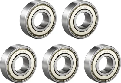 Produktbild von 5 Stück 6003Z Rillenkugellager 17mmx35mmx10mm Einzelschild Chromstahl Kugellager Lager