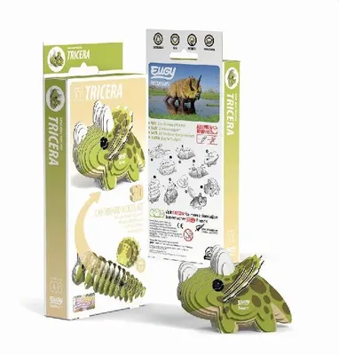 Produktbild von EUGY - 3D Bastelset Triceratops