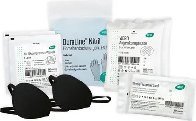 Produktbild von WERO Verband Set Auge zur Aufbewahrung in / bei Augenspülstationen