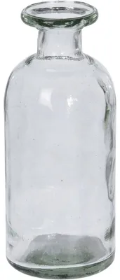 Produktbild von Blumenvase Flasche, recyceltes Glas, 700 ml