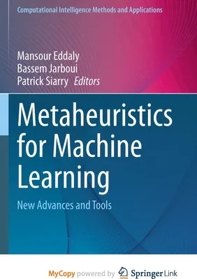Produktbild von Metaheuristics for Machine Learning