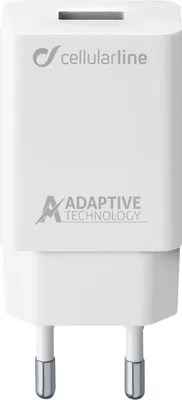 Produktbild von Cellularline USB Adaptive Fast Charger 15W - Samsung, Drinnen, AC, Weiß