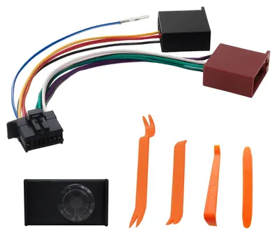ISO-Adapterkabel 16-polig auf ISO für Kenwood Autoradio