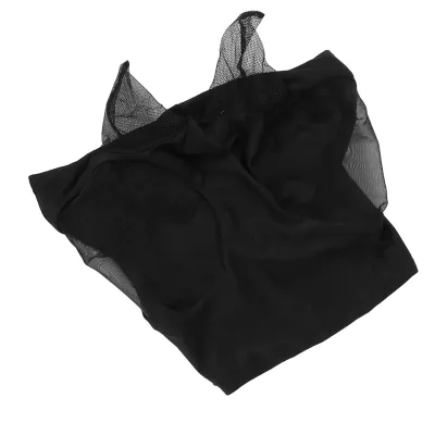 Zdjęcie produktu dla Maska na twarz konia z uszami, maska na muchy konia z ochroną uszu, maska na muchy konia z uszami, siatkowa maska na muchy konia, maska na muchy konia, ochrona twarzy konia