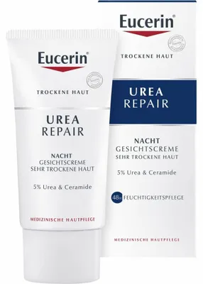 Immagine prodotto di Eucerin Urea Crema Viso Riparatrice Notte 50 ml