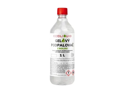 Obrázek produktu pro Ecoliquid gelový podpalovač z biolihu 1 l