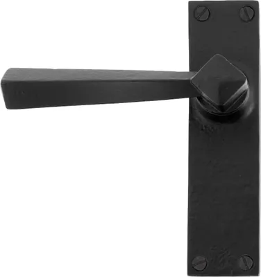 Produktbild von Schwarze Türbeschläge - Elegant und Modern - 2 Stücke