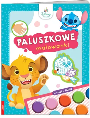 Zdjęcie produktu dla Disney Maluch Paluszkowe Malowanki dla dzieci