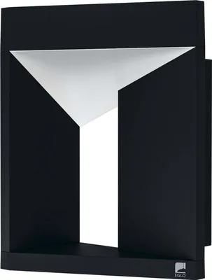 Image de Eglo 98748 NEMBRO LED Applique murale d'extérieur 10W noir blanc blanc chaud IP54