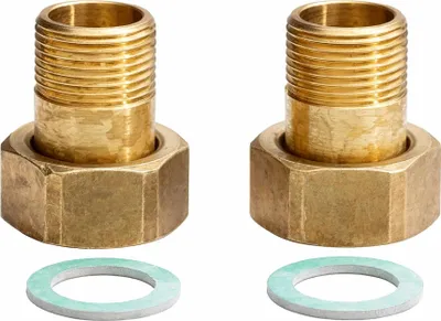 Productafbeelding van Danfoss accessoires voor warmtemeters: Aansluitstuk DN40 PN25 130°C, set van 2 stuks, 1 stuk.