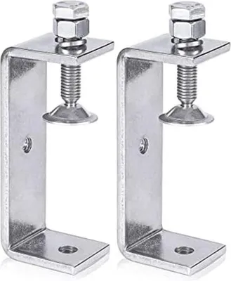 Produktbild von Famanu C-Klemme Holzverarbeitung - breite Kieferöffnungen (100 mm) - Set von 2
