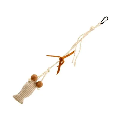 Produktbild von Karlie Sisal Fleety Fisch - 64 cm