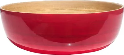 Produktbild von Ibili Teller Aus Natürlichem Bambus 25x8 Cm Golden Golden One Size
