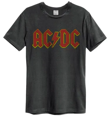 Produktbild von Amplified Shirt AC DC Logo charcoal M