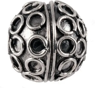 Produktbild von 925er Silberperle Silber Schmuck 12mm Durchmesser