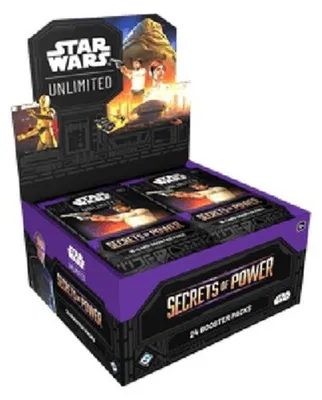 Produktbild von Star Wars Unlimited SEC Secrets of Power Booster Box