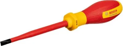 Produktbild von Schlitz-Schraubendreher, Bosch Professional VDE, 6,5x125 mm, Isoliert bis 1000 V, TPE-Griff
