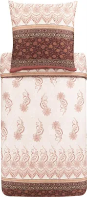Produktbild von Bassetti Mako-Satin Bettwäsche-Garnitur Oristano Farbe Beige-41 Größe 200x200 + 2x 80x80  100% Baumwolle