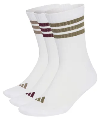 Zdjęcie produktu dla Skarpety sportowe adidas 3Stripes z amortyzacją, uni , zestaw 3 par, kolor biały