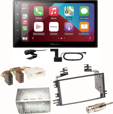 Produktbild von Pioneer SPH-DA160DAB Android Auto CarPlay Einbauset für Kia Sportage JE Rio JB