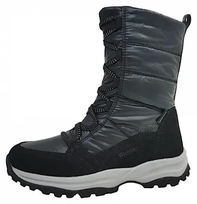 Produktbild von Richter  Kinderschuhe Mädchen Stiefel Reißverschluss Winterstiefel Schwarz Freizeit, Schuhgröße:38 EU