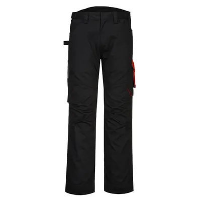 Image de Portwest PW240 PW2 Servicehose Noir/Rouge Gr. 42