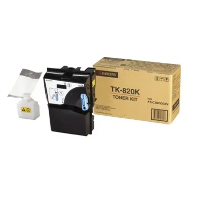 Produktbild von KYOCERA TK-820K, 15000 Seiten, Schwarz