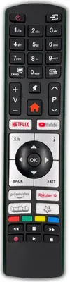 Produktbild von Ersatz Fernbedienung für Telefunken RC4518 / RC4518P mit Twitch Taste