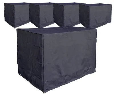 Immagine prodotto di Coperture protettive per gabbie di dimensioni 125 x 85 x 95 cm, colore nero