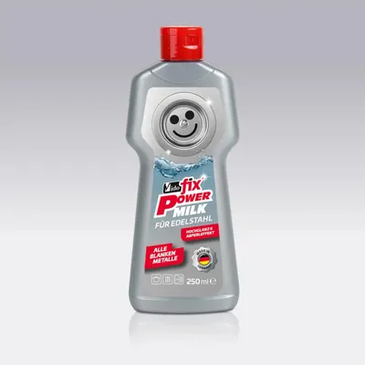 Produktbild von Vidofix Powermilk für Edelstahl und alle blanken Metalle 250 ml
