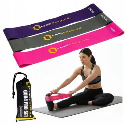 Produktbild von HMS GU04 PRO Mini-Bänder Trainingsbänder Set