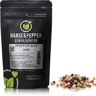 Produktbild von 100g Bunter Pfeffer ganz - Mischung