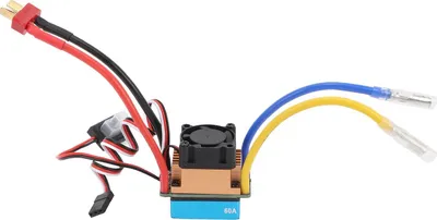 Image de 480A régulateur de vitesse brossé 3 modes de protection multiple ESC étanche pour 1/10 voiture RC