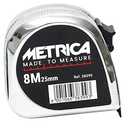 Image de Metrica 38399, mètre ruban, 8 mètres