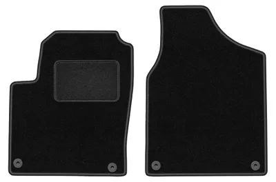 Immagine prodotto di Tappetini anteriori in moquette per Volkswagen Sharan I 1995-2010 (monovolume) – 2 pezzi, neri, su misura – Wielganizator LUX – versione W0027