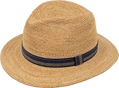 Balke Raffia Traveller im sommerlichen Crochet-Look in beige