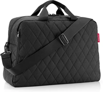 Produktbild von reisenthel duffelbag M Rhombus Black vielseitige Reisetasche Handgepäckgröße BG7059