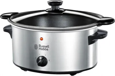 Obrázek produktu pro Pomalý hrnec Russell Hobbs Cook 22740-56, 160 W, 3,5 l, 2 programy, Udržování teploty, Nerezová ocel