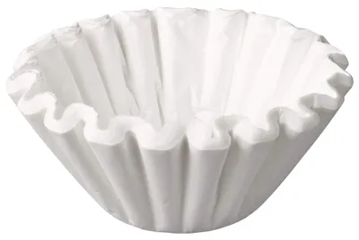 Filtertüten aus Papier, 1.000 Stück, Kegelform, 85/245 mm, weiß