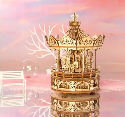 Produktbild von Mechanisches Karussell 3D Puzzle