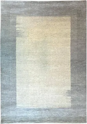 Produktbild von Teppich LORIBAFT TEPPICH HANDGEKNÜPFT | Farbe: Natur; Größe: 140x200 cm | strapazierfähig und leicht zu reinigen | Wohnzimmer | Schlafzimmer