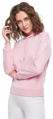 Immagine prodotto di Urban Classics Donna - Felpa con cappuccio BASIC rosa - XS