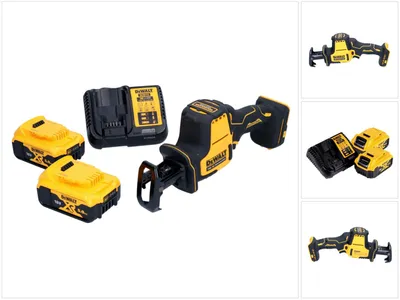 Obrázok produktu pre Akumulátorová priamočiara píla DeWalt DCS 369 P2 Akumulátorová priamočiara píla 18 V + 2x batéria 5,0 Ah + nabíjačka