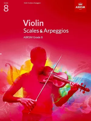 Productafbeelding van Violin Scales & Arpeggios, ABRSM Grade 8