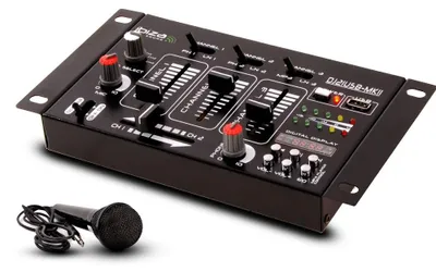 Produktbild von DJ PA Stereo Mischpult im Set inklusive Mikrofon