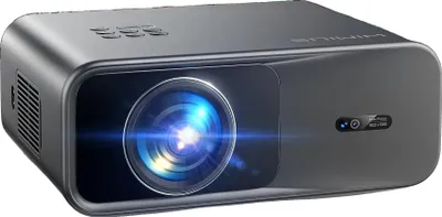 Image de Projecteur, 1200 ANSI lumens, résolution 1920x1080, taille de projection 40-500 pouces, entrées HDMI et USB, son Dolby intégré