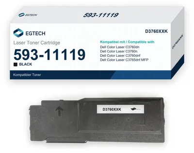 Produktbild von Toner kompatibel mit Dell 593-11119 Color Laser C3760dn C3760n C3760dnf C3765dnf